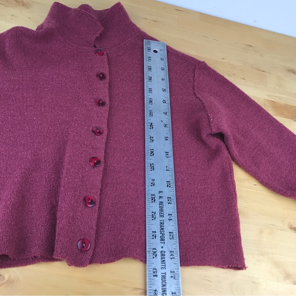 SOLD: Vintage GAP Cropped Sweater Cardigan Medium Wool Blend Made in Italy - Picture 14 of 14